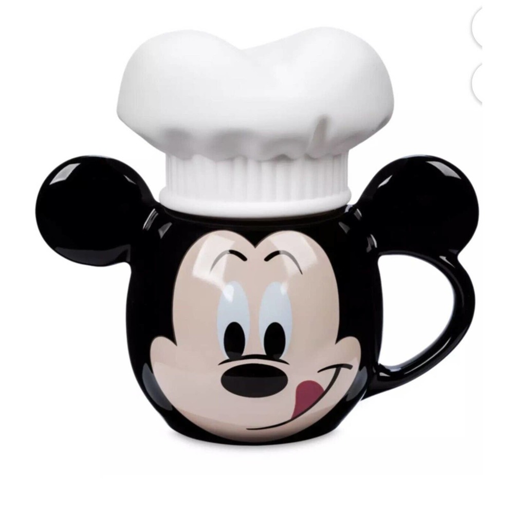 NEW DISNEY MICKEY MINNIE Food Wine EPCOT Chefs 2 FACE Pie HAT Cup SOLD OUT